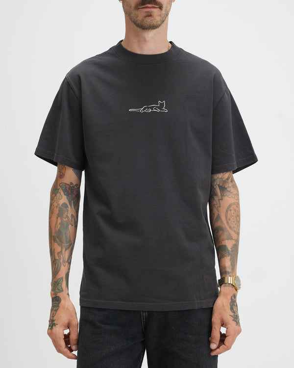 The Purpose Tee - Washed Black